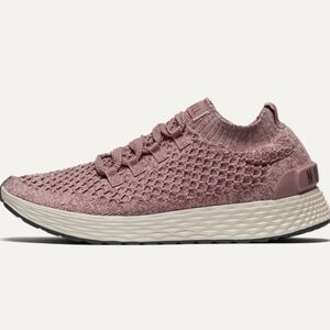 NOBULL All day knit sneaker Heather Pink 7.5 NEW